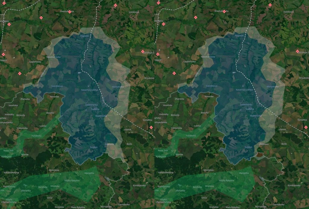 Evolución de la situación en el sector de Kursk en las últimas jornadas